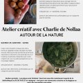 Atelier créatif autour de la nature